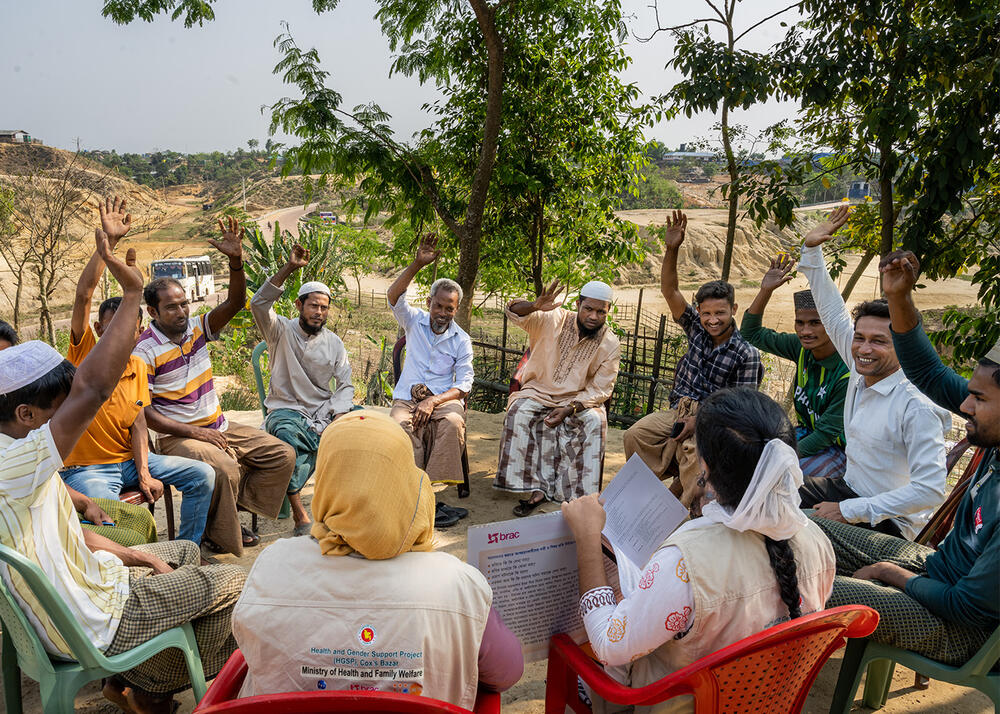 Nurul regularly attends awareness-raising sessions for religious leaders under the project.