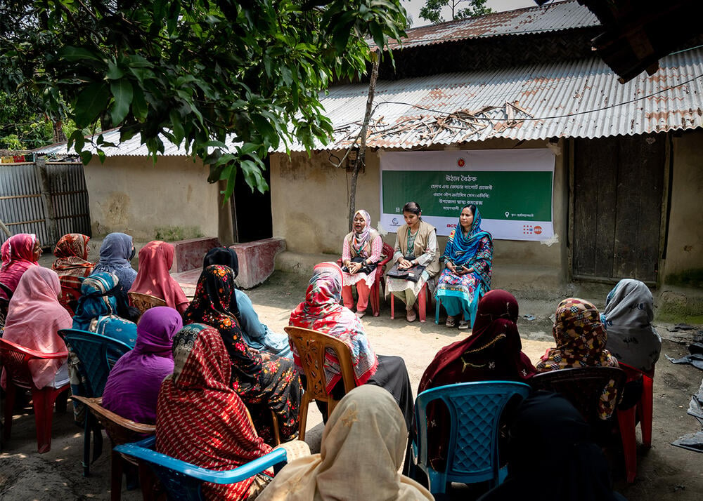 Extensive community mobilisation efforts have spread information about GBV response services far and wide, and raised awareness of positive gender norms throughout Cox’s Bazar. Caseworkers and volunteers have played a pivotal role in amplifying these efforts.