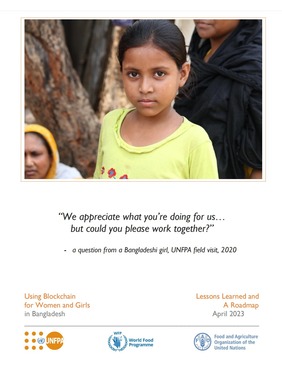“We appreciate what you’re doing for us… but could you please work together?” - a question from a Bangladeshi girl, UNFPA field 