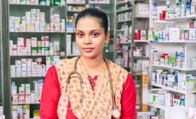 Female pharmacist organizes a free advocacy campaign for the first time in North Bengal, Bangladesh