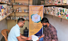 Shekhar Chandra Pal, a pharmacist from Dashani in Bagerhat district, South Bengal, is making a significant impact in his communi