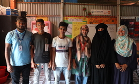 UNFPA's new Adolescent and Youth centers will provide Rohingya youth with a variety of services