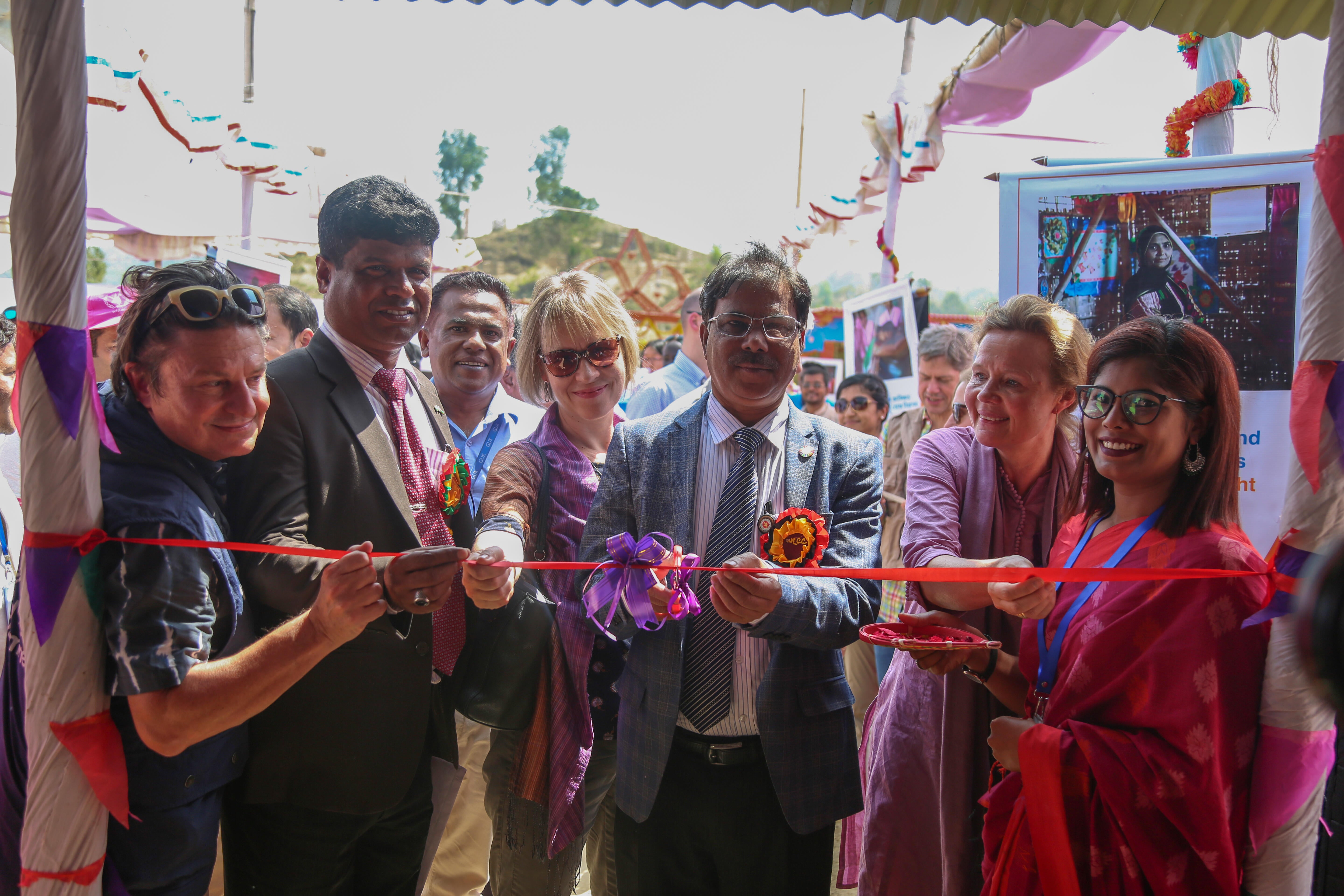 UNFPA/WFP launch a new partnership in Bangladesh: Women-Led Community Centres at Rohingya refugee camps