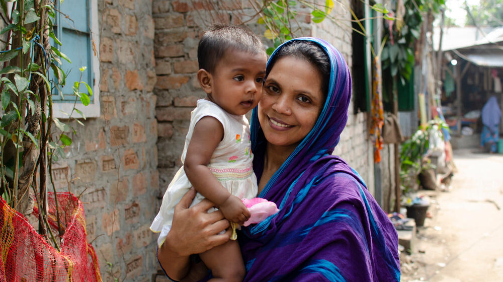 Many women like  Poppy have received crucial maternal health support through  the 'Solving Referral Challenges for Urban Poor to