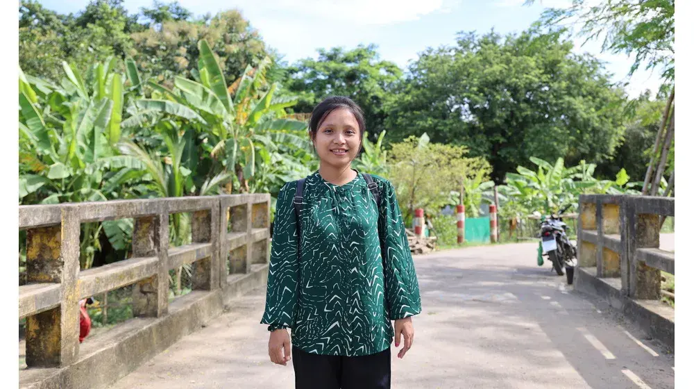 From Aspirations to Impact: Ma Mya’s Journey in the Wake of the Bandarban Flash Floods