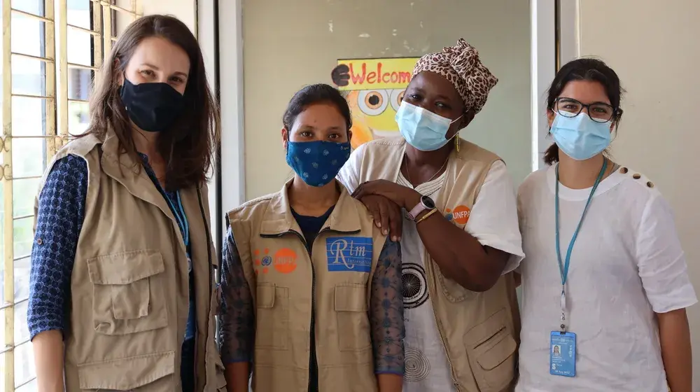 UNFPA’s midwives mark International Day of the Midwife in Cox’s Bazar