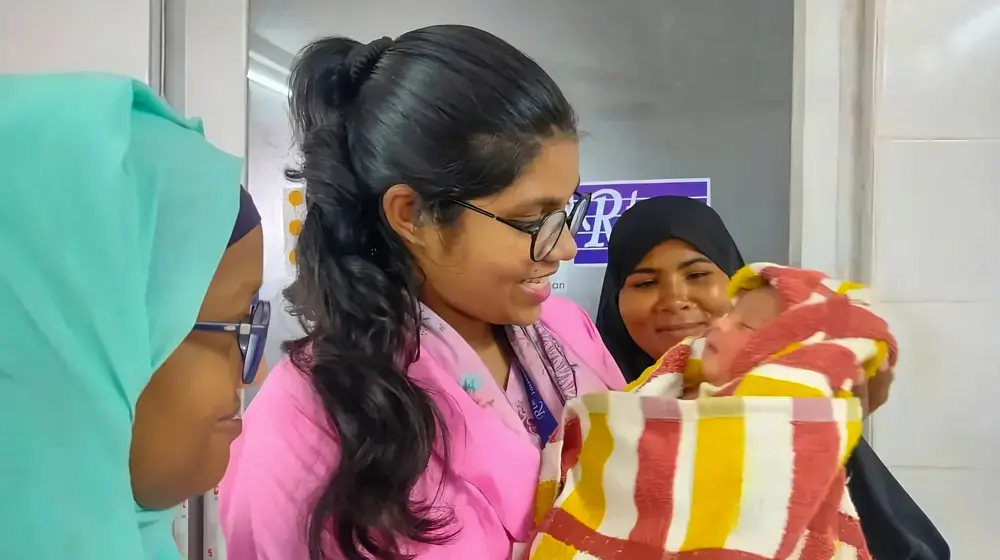 A day in the life of a midwife on Bhasan Char 