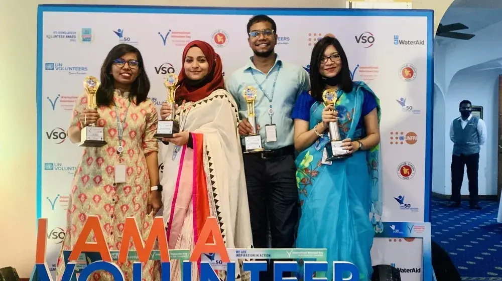 UNFPA's Volunteers honoured on International Volunteer Day