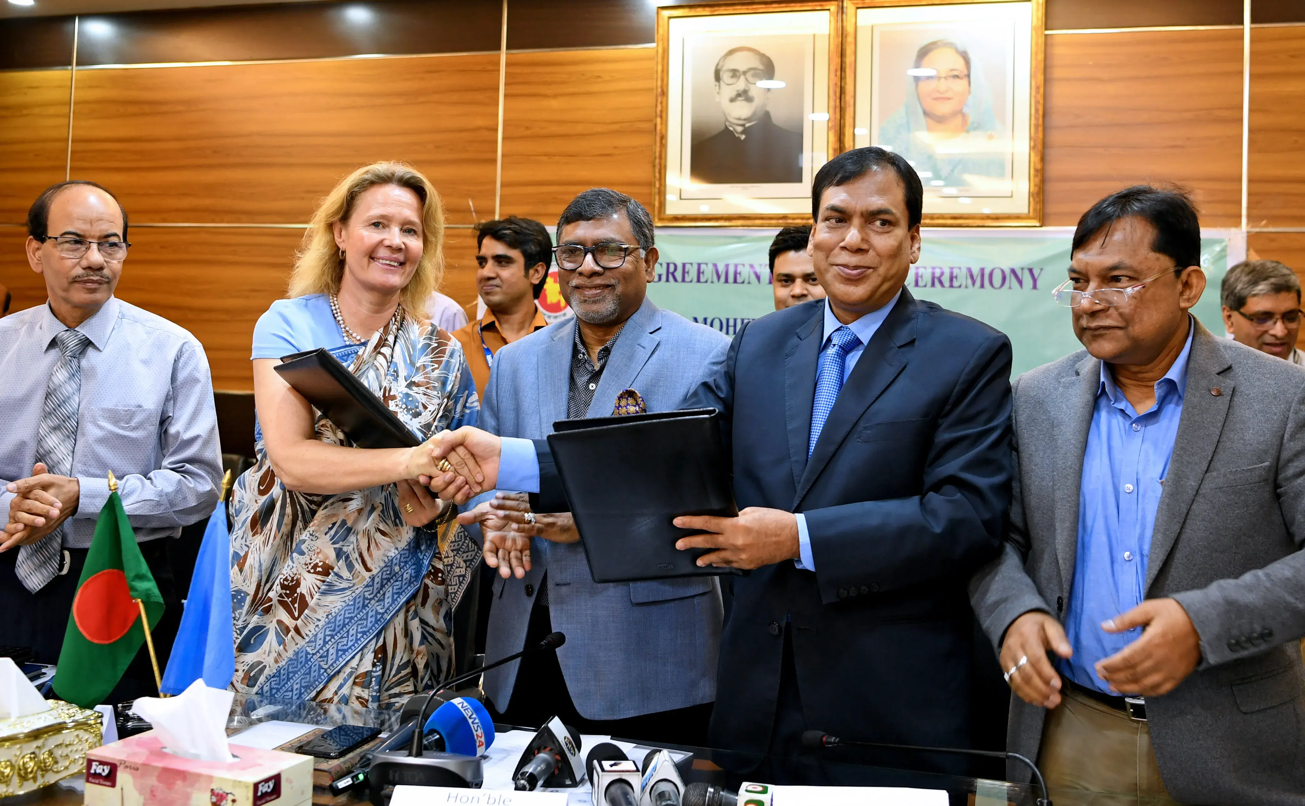 Bangladesh government signs agreement with four UN Agencies 