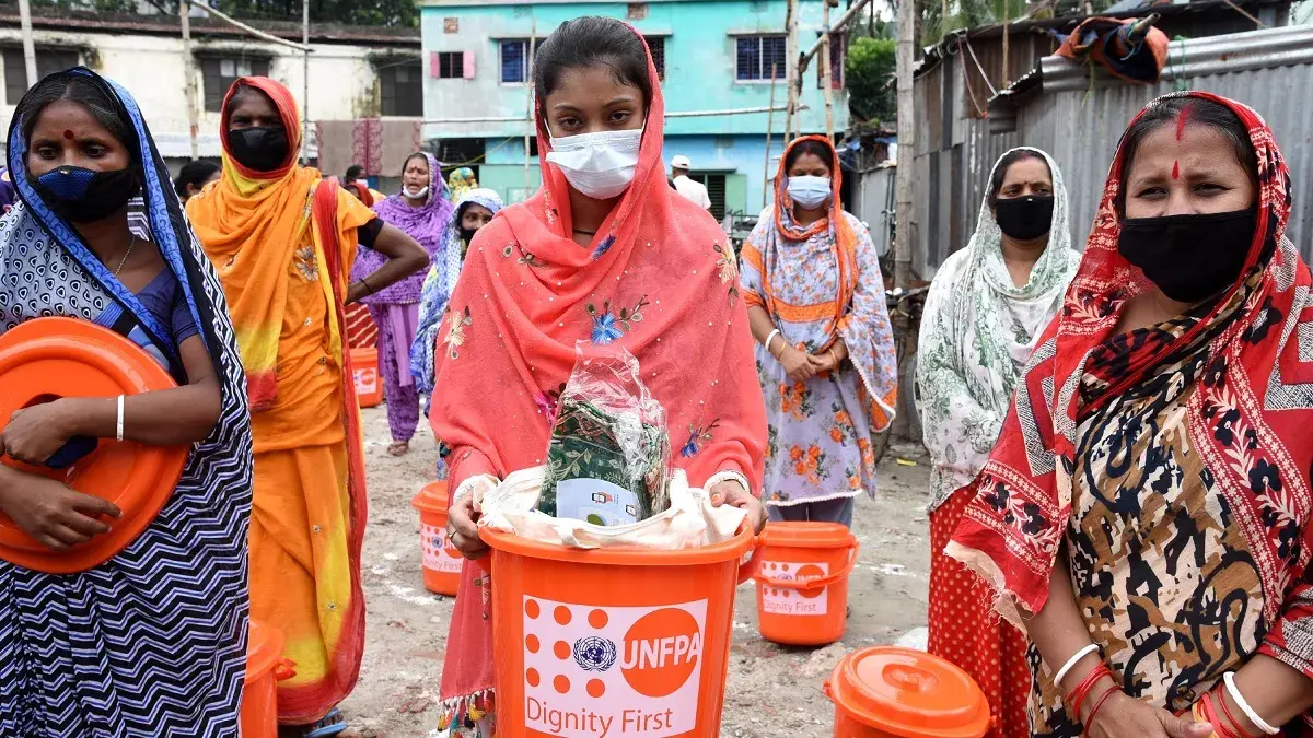 UNFPA & UNDP provide vulnerable women hygiene items amid pandemic