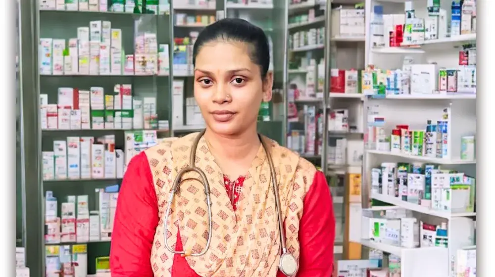 Female pharmacist organizes a free advocacy campaign for the first time in North Bengal, Bangladesh