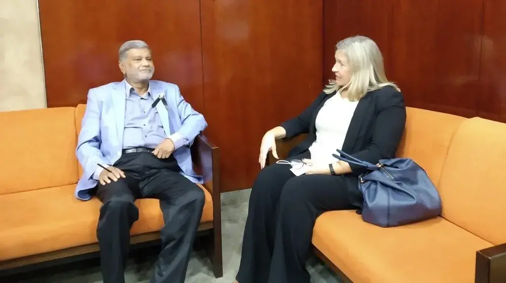 UNFPA Representative meets with the Minister of Planning