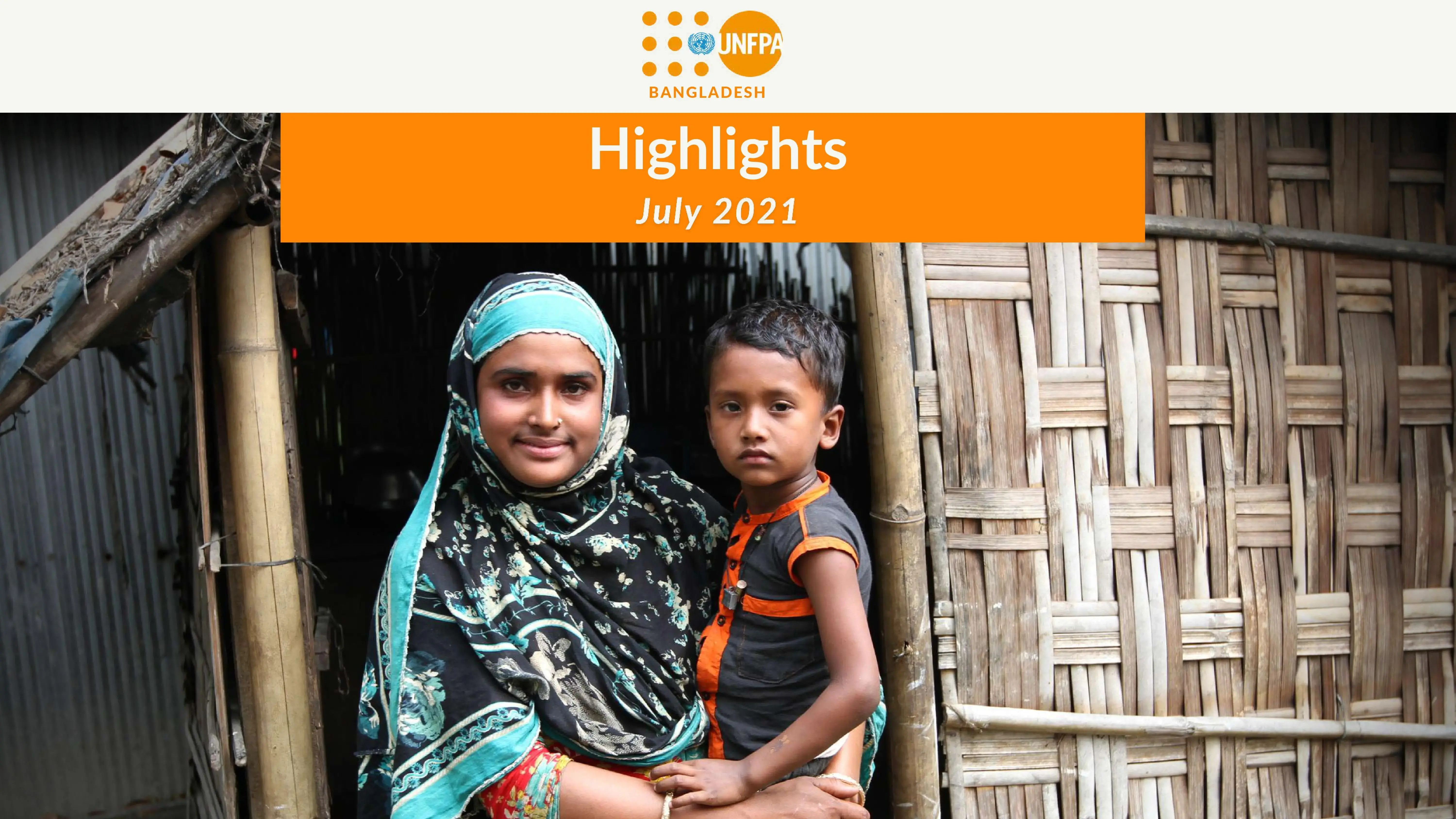 UNFPA Bangladesh Highlights: July 2021