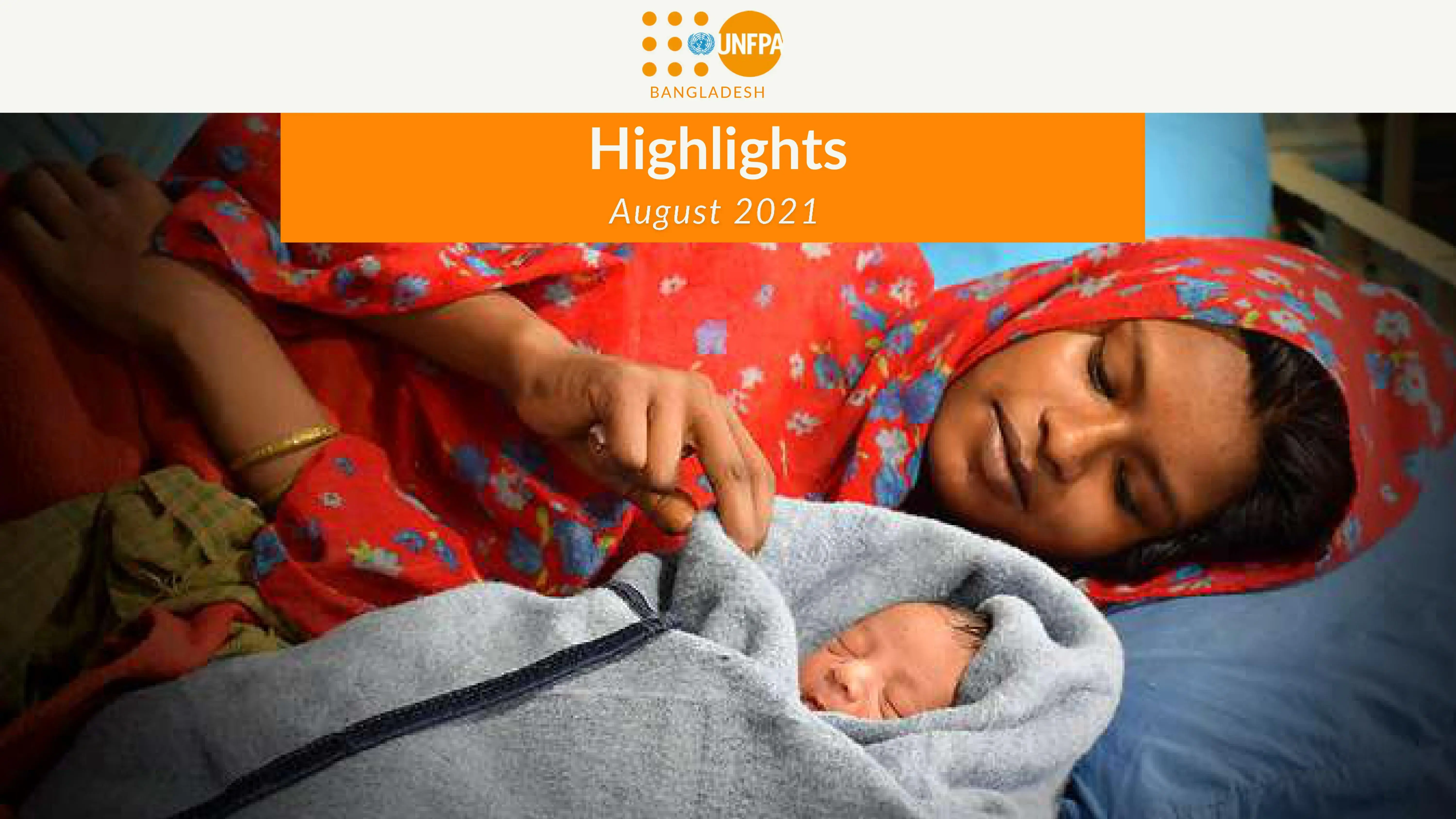 UNFPA Bangladesh Highlights: August 2021