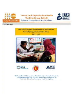 Sexual and Reproductive Health Working Group Bulletin (January - December 2021)