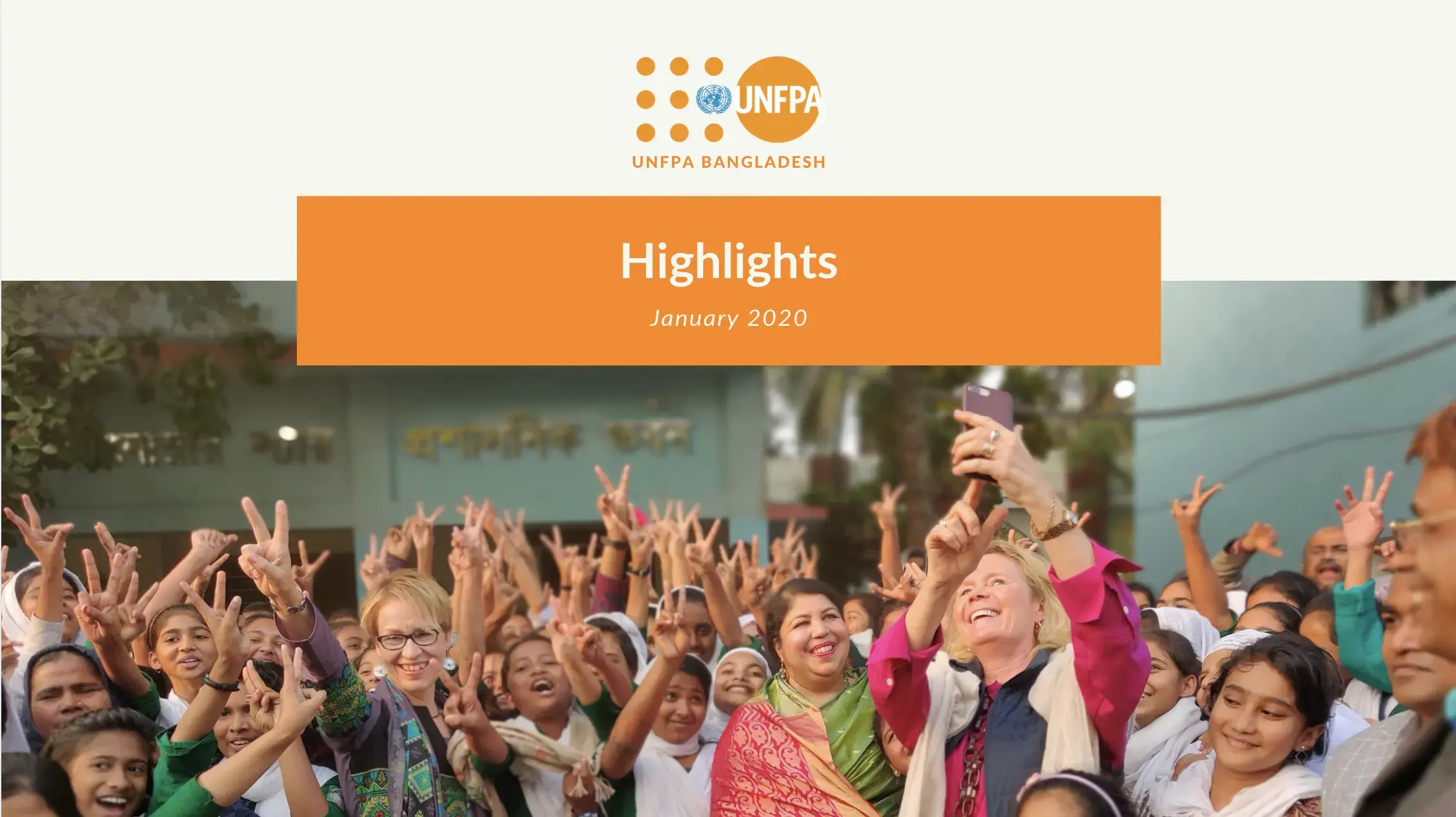 UNFPA Bangladesh Highlights: January 2020