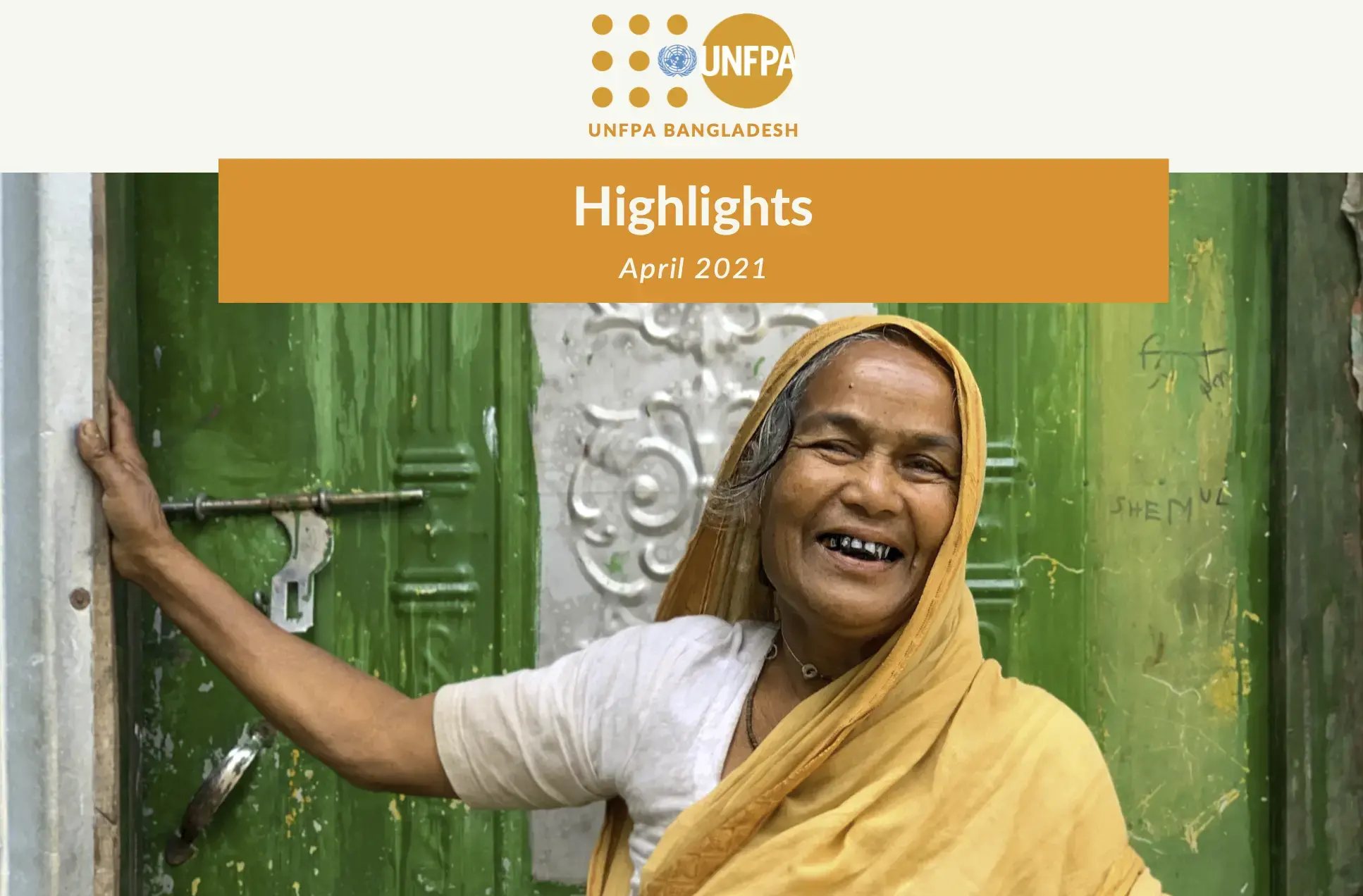 UNFPA Bangladesh Highlights: April 2021